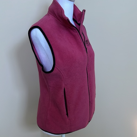 Hendrick Motorsports Women’s Port Authority pink and black zippered vest small - Picture 5 of 9